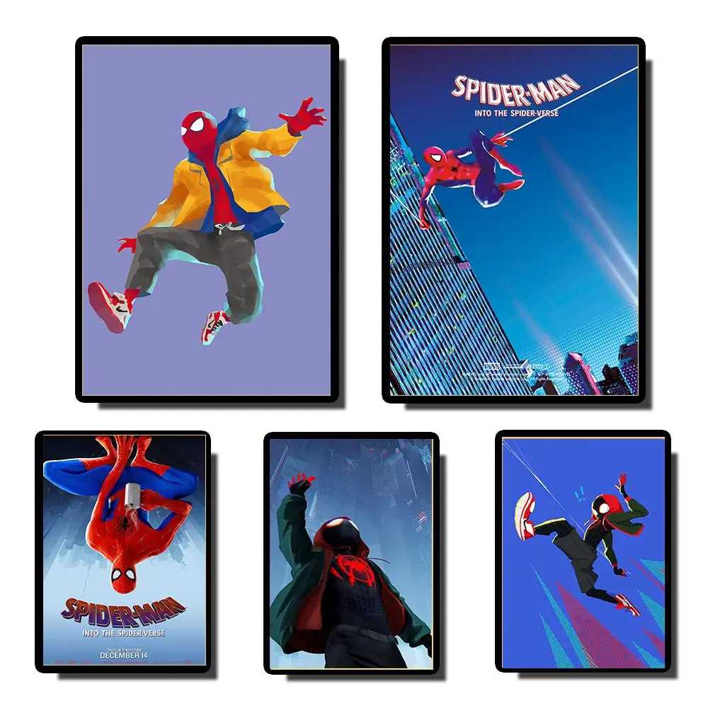 New Marvel Anime Movie Spider-Man: Into the Spider-Verse Retro Paper Poste For Living /Kids Room Home coffee bar
New Marvel Anime Movie Spider-Man: Into the Spider-Verse Retro Paper Poste For Living /Kids Room Home coffee bar