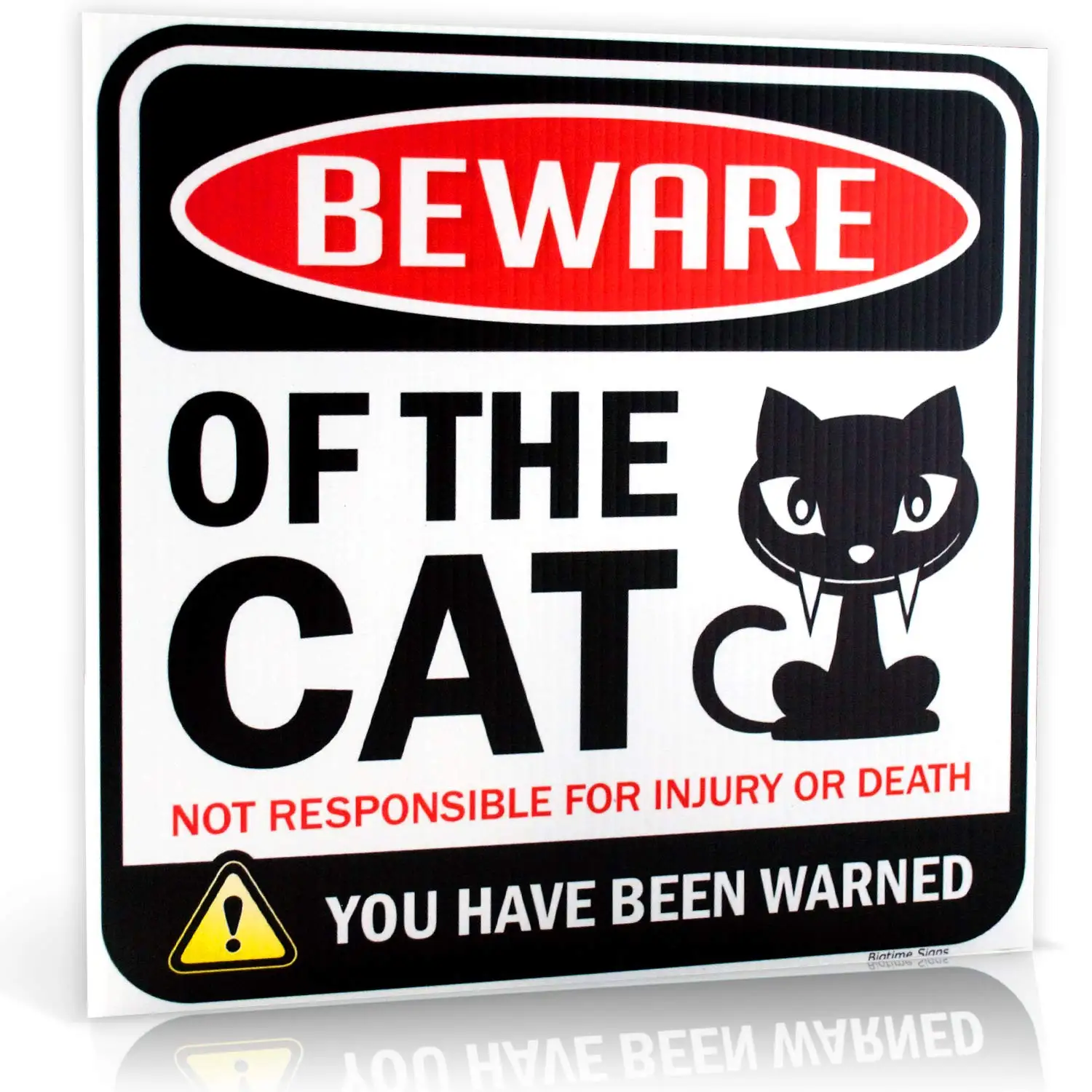 For Beware of Cat Warning Sign 12" x 12" Danger Sign Funny Bedroom Decor, lockers, etc. Corrugated Kitty Sign
For Beware of Cat Warning Sign 12" x 12" Danger Sign Funny Bedroom Decor, lockers, etc. Corrugated Kitty Sign