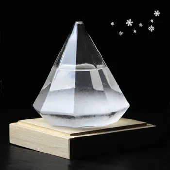 Valentine Gifts Weather Forecast Crystal Bottle Diamond Storm Glass Barometer Creative Ornaments Home Decor Glass Accessories
Valentine Gifts Weather Forecast Crystal Bottle Diamond Storm Glass Barometer Creative Ornaments Home Decor Glass Accessories