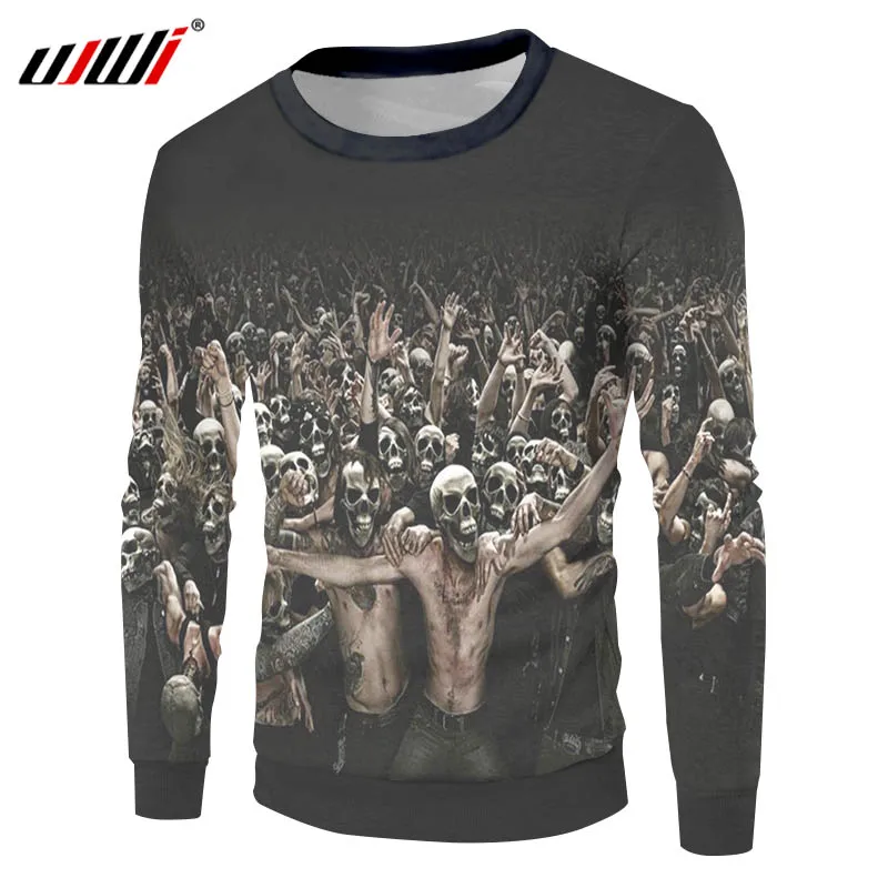 UJWI New Arrived Funny Sweatshirt Black Skull Crazy Party Unisex Hoodies Long Sleeve Casual Winter Spring Streetwear Shirts
UJWI New Arrived Funny Sweatshirt Black Skull Crazy Party Unisex Hoodies Long Sleeve Casual Winter Spring Streetwear Shirts