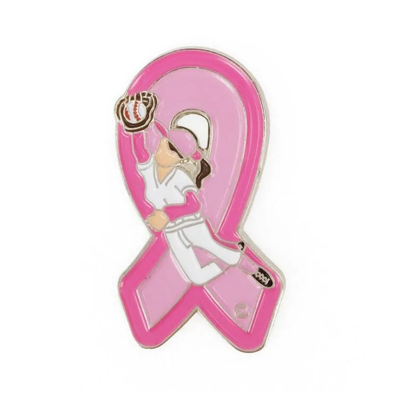 Фото PBR214(1) медный Софтбол для девочек розовая лента просветительская кампания по раку
