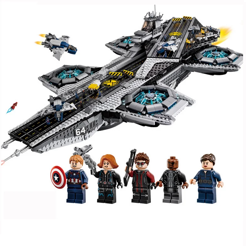 The S.H.I.E.L.D. Helicarrier Set SHIELD Avengers 3057pcs Building Bricks Blocks Toys 76042 07043 Legoings
The S.H.I.E.L.D. Helicarrier Set SHIELD Avengers 3057pcs Building Bricks Blocks Toys 76042 07043 Legoings