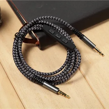 High Quality AUX Audio Cable cable jack 3.5 male to male Stereo Cable for V-MODA Crossfade M-100 LP LP2 M-80 Headphone with Mic
High Quality AUX Audio Cable cable jack 3.5 male to male Stereo Cable for V-MODA Crossfade M-100 LP LP2 M-80 Headphone with Mic
