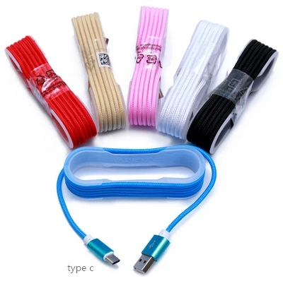 USB Type C Cable Fast Charging USB C Cable for Samsung Galaxy S9 S8 Oneplus 6 Nylon Braided Data Sync Type-C Phone Cable
USB Type C Cable Fast Charging USB C Cable for Samsung Galaxy S9 S8 Oneplus 6 Nylon Braided Data Sync Type-C Phone Cable