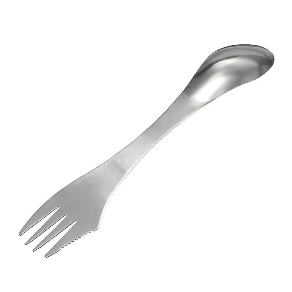 Stainless Steel Picnic Tool Multifunctional Spoon Cookware for Outdoors Kitchen Tableware Spork Restaurant Gadget for Travel
Stainless Steel Picnic Tool Multifunctional Spoon Cookware for Outdoors Kitchen Tableware Spork Restaurant Gadget for Travel