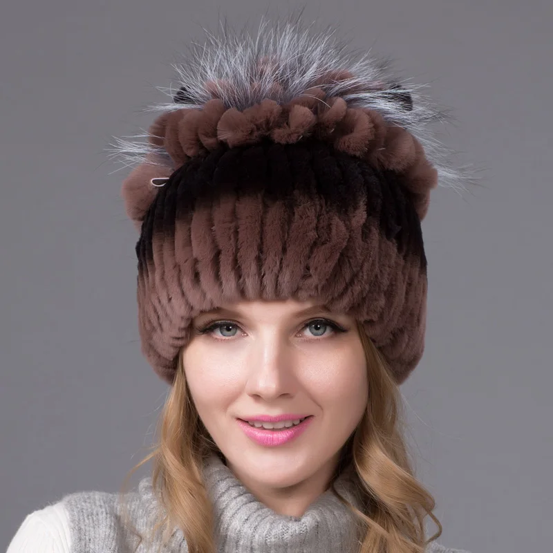 New promotion autumn and winter rabbit fur hat women's knitted rabbit fur hat fox fur flower warm casual ladies hat THY-10
New promotion autumn and winter rabbit fur hat women's knitted rabbit fur hat fox fur flower warm casual ladies hat THY-10