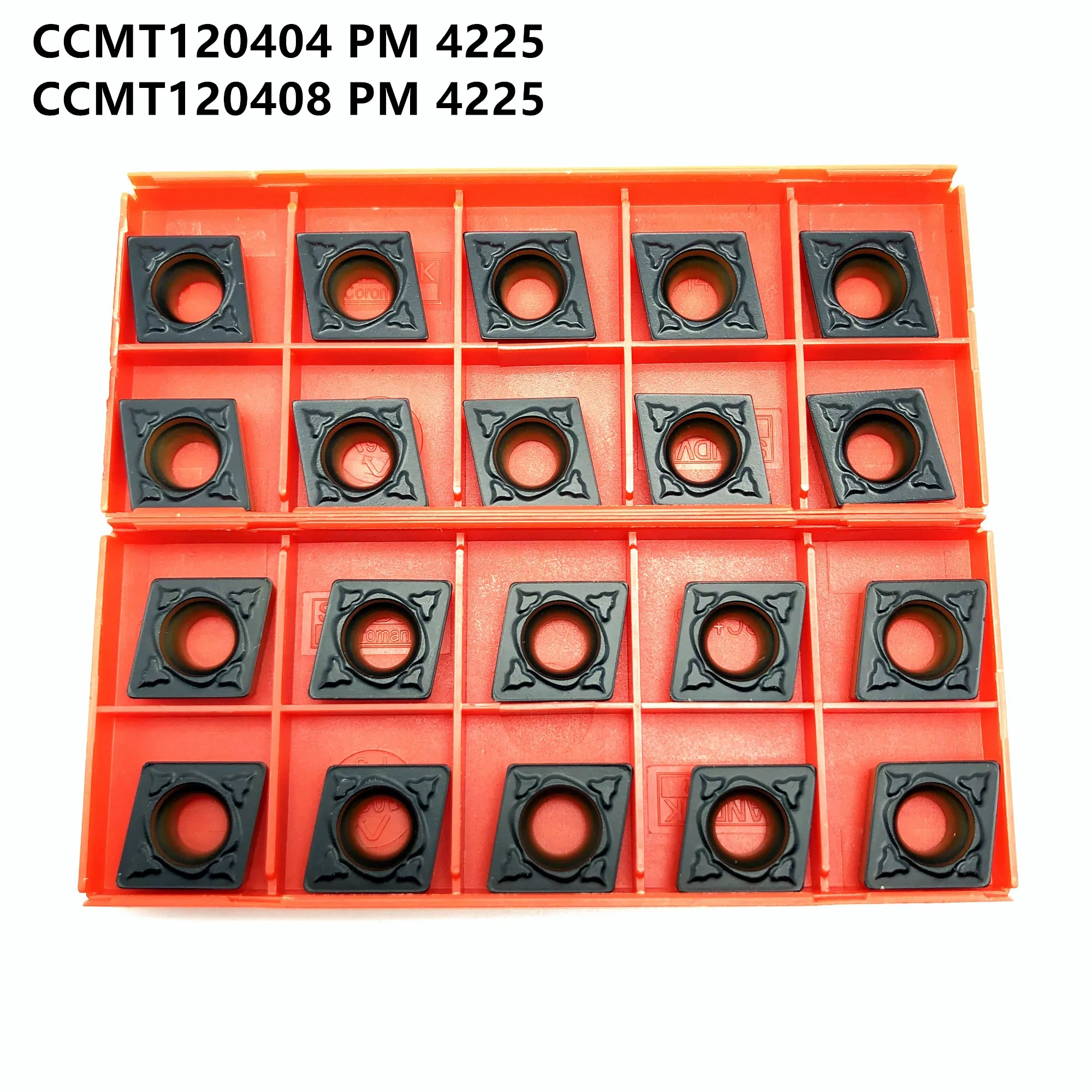 Turning tool CCMT120404/08 PM 4225 Carbide insert CNC lathe tool CCMT 120404/08 For metal inner turning milling cutter
Turning tool CCMT120404/08 PM 4225 Carbide insert CNC lathe tool CCMT 120404/08 For metal inner turning milling cutter