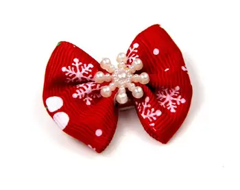 cute lovely Pet puppy Cat Dog Merry Christmas snowflakes boy Hair Bows with Rubber Bands Grooming Accessories Cute Pet Headwear
cute lovely Pet puppy Cat Dog Merry Christmas snowflakes boy Hair Bows with Rubber Bands Grooming Accessories Cute Pet Headwear
