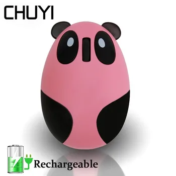 CHUYI 2.4G Wireless Optical Mouse Rechargable Cute Panda Computer Mause DPI USB Charging Gaming Mice For PC Laptop Kids Gifts
CHUYI 2.4G Wireless Optical Mouse Rechargable Cute Panda Computer Mause DPI USB Charging Gaming Mice For PC Laptop Kids Gifts