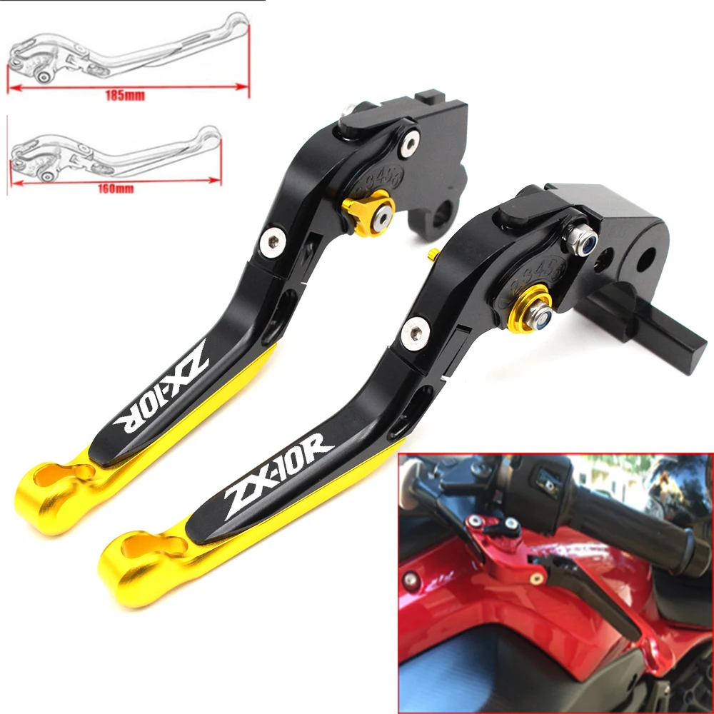 Motorcycle CNC Adjustable Foldable brake Clutch Levers for Kawasaki ZX10R/RR/KRT 2016 2017 with Logo(ZX-10R)
Motorcycle CNC Adjustable Foldable brake Clutch Levers for Kawasaki ZX10R/RR/KRT 2016 2017 with Logo(ZX-10R)