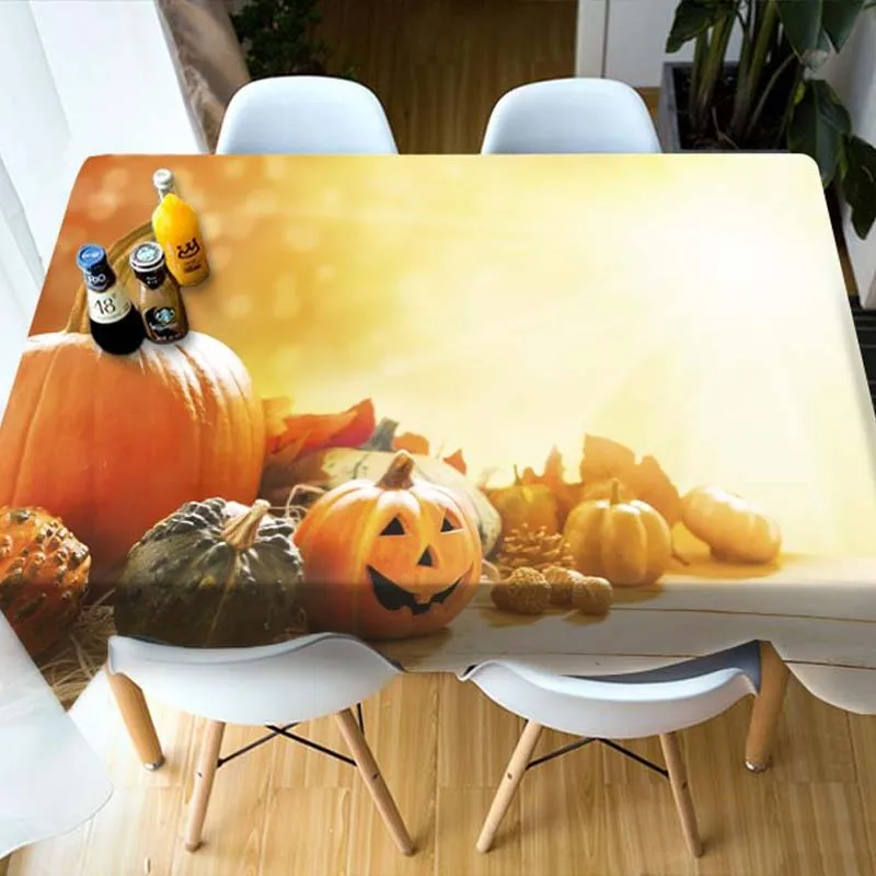 New Arrival Halloween Tablecloth Skull Pumpkin Bat Pattern Printed Polyester Table Cloth for Home Dining table Decor
New Arrival Halloween Tablecloth Skull Pumpkin Bat Pattern Printed Polyester Table Cloth for Home Dining table Decor