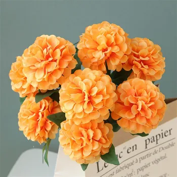 Fake Chrysanthemum Bunch (10 heads/piece) 20.47" Length Simulation Round Daisy for Wedding Home Decorative Artificial Flowers
Fake Chrysanthemum Bunch (10 heads/piece) 20.47" Length Simulation Round Daisy for Wedding Home Decorative Artificial Flowers