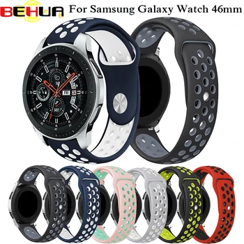 Sport Silicone Strap For Samsung Galaxy Watch 46mm Replacement Strap for Samsung S3 Frontier Classic bracelet 22mm Wrist band
Sport Silicone Strap For Samsung Galaxy Watch 46mm Replacement Strap for Samsung S3 Frontier Classic bracelet 22mm Wrist band