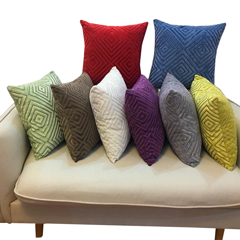 Chenille fabric sofa cushion cover plaid jacquard style throw pillow case cover 45x45/55x55cm size for home pillow decoration
Chenille fabric sofa cushion cover plaid jacquard style throw pillow case cover 45x45/55x55cm size for home pillow decoration