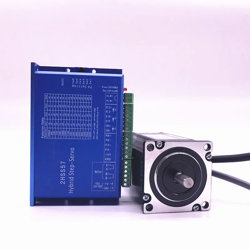 57J1880EC-1000+2HSS57 Closed-loop step combined packages 2.0N.m Nema 23 Hybird closed loop 2-phase stepper motor driver
57J1880EC-1000+2HSS57 Closed-loop step combined packages 2.0N.m Nema 23 Hybird closed loop 2-phase stepper motor driver