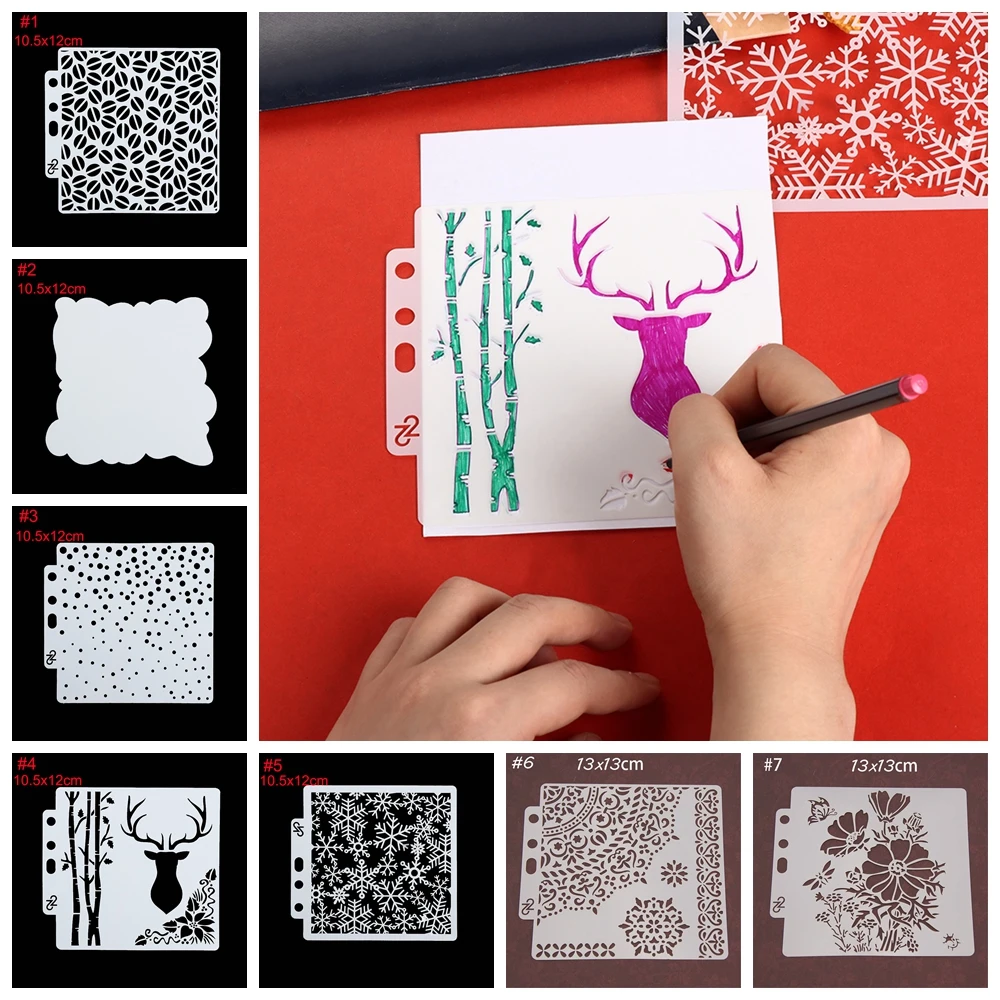 Christmas Snowflake Flower Hollow Layering Stencils For Wall Painting Scrapbooking Stamping Embossing Album Decor Template
Christmas Snowflake Flower Hollow Layering Stencils For Wall Painting Scrapbooking Stamping Embossing Album Decor Template