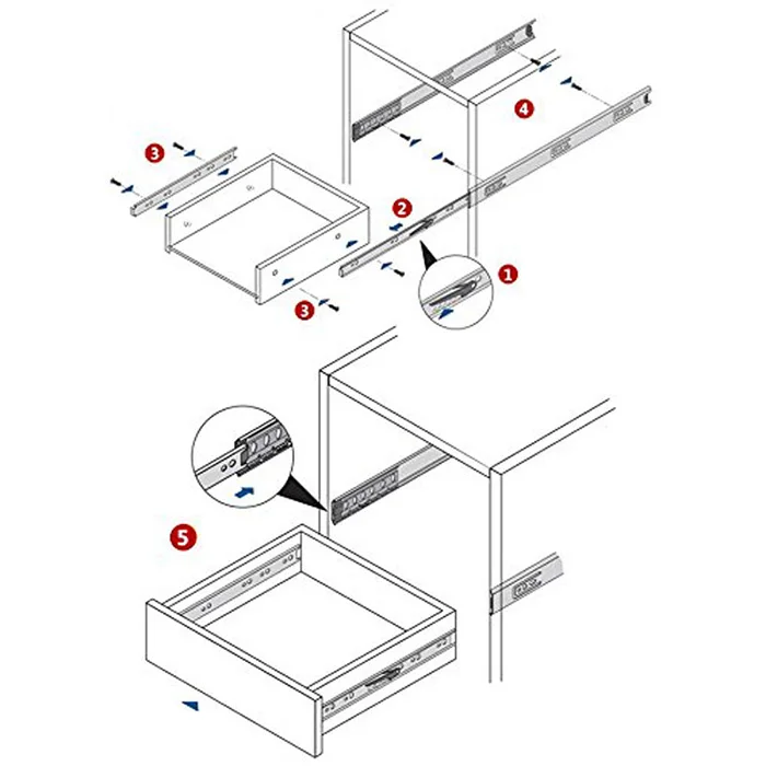 1 Pair 12/14/16/18/20/22 Inch Drawer Orbit Slide Cabinet Cupboard Runners Furniture Drawers Ball Bearing Slides Buffer QP2
1 Pair 12/14/16/18/20/22 Inch Drawer Orbit Slide Cabinet Cupboard Runners Furniture Drawers Ball Bearing Slides Buffer QP2