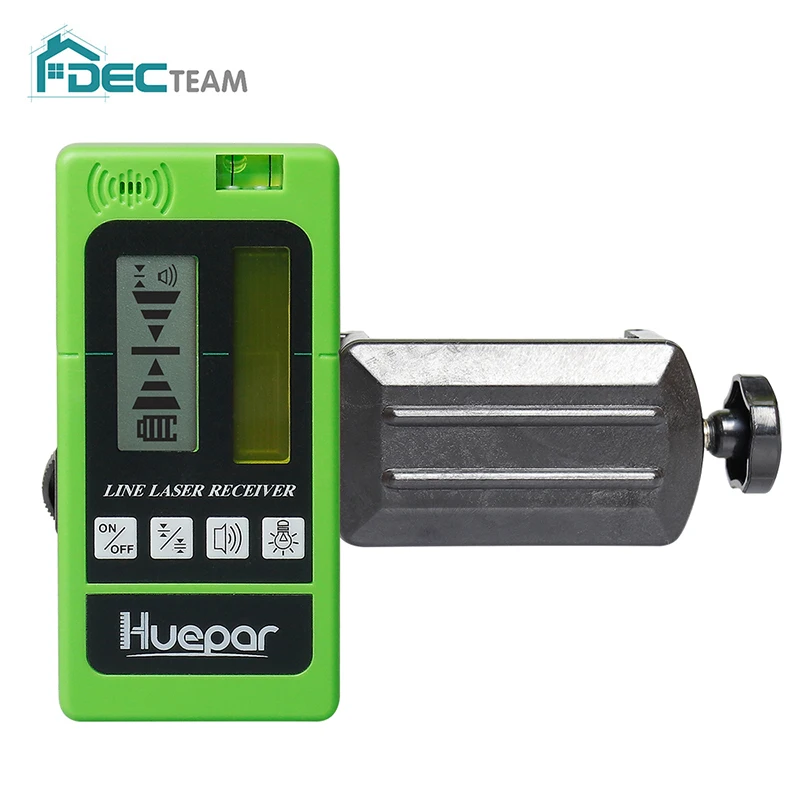 Laser Level Receiver Detector Ourdoor Indoor Electronic Leveling 2/5/12 Vertical Horizontal Cross Lines for Red Green Beam
Laser Level Receiver Detector Ourdoor Indoor Electronic Leveling 2/5/12 Vertical Horizontal Cross Lines for Red Green Beam
