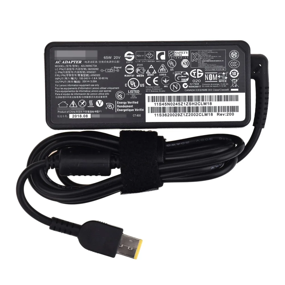 AC100V-240V For Lenovo G510 G40 G50-70-80 Laptop Power Adapter Charger 20V 3.25A
AC100V-240V For Lenovo G510 G40 G50-70-80 Laptop Power Adapter Charger 20V 3.25A