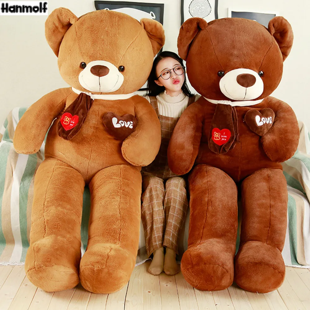 Plush Scarf Plush Teddy Bear Heart Stuffed Teddy Bear Doll Kids Huggable Brown Plush Teddy Animals Kids Gift Plush Toy 80cm
Plush Scarf Plush Teddy Bear Heart Stuffed Teddy Bear Doll Kids Huggable Brown Plush Teddy Animals Kids Gift Plush Toy 80cm