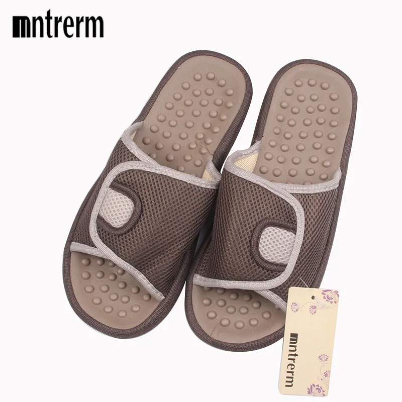 Mntrerm 2020 Hot Summer Home Slides Slippers Couples Foot Massage Indoor And Large Size Soft Bottom Men Sandals | Обувь