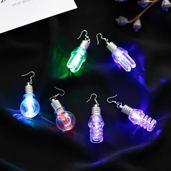 New 1 Pair LED Flashing Football Hat Earrings Glowing Light Bulb Drop Earring Rave Glow Party Concert Bar Birthday Toy Gift
New 1 Pair LED Flashing Football Hat Earrings Glowing Light Bulb Drop Earring Rave Glow Party Concert Bar Birthday Toy Gift