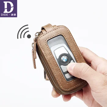 DIDE Car Key Holder Men Genuine Leather Housekeeper Double layer Key Case Bag Women keychain Coin Purse Wallet Organizer
DIDE Car Key Holder Men Genuine Leather Housekeeper Double layer Key Case Bag Women keychain Coin Purse Wallet Organizer
