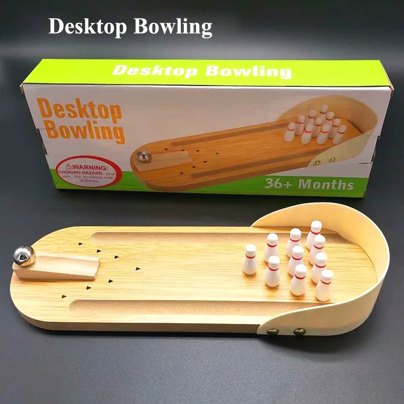 Wooden Mini Desktop Bowling Ball Fun Indoor Parent-Child Interactive Table Game Bowling Educational Game Set Toy
Wooden Mini Desktop Bowling Ball Fun Indoor Parent-Child Interactive Table Game Bowling Educational Game Set Toy