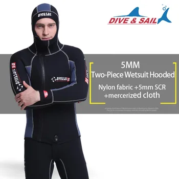 dive & sail Mens 2-Piece 5mm Sleeveless Wetsuit Hooded Diving Suit Watersports Surf Sailing WDS-4133
dive & sail Mens 2-Piece 5mm Sleeveless Wetsuit Hooded Diving Suit Watersports Surf Sailing WDS-4133