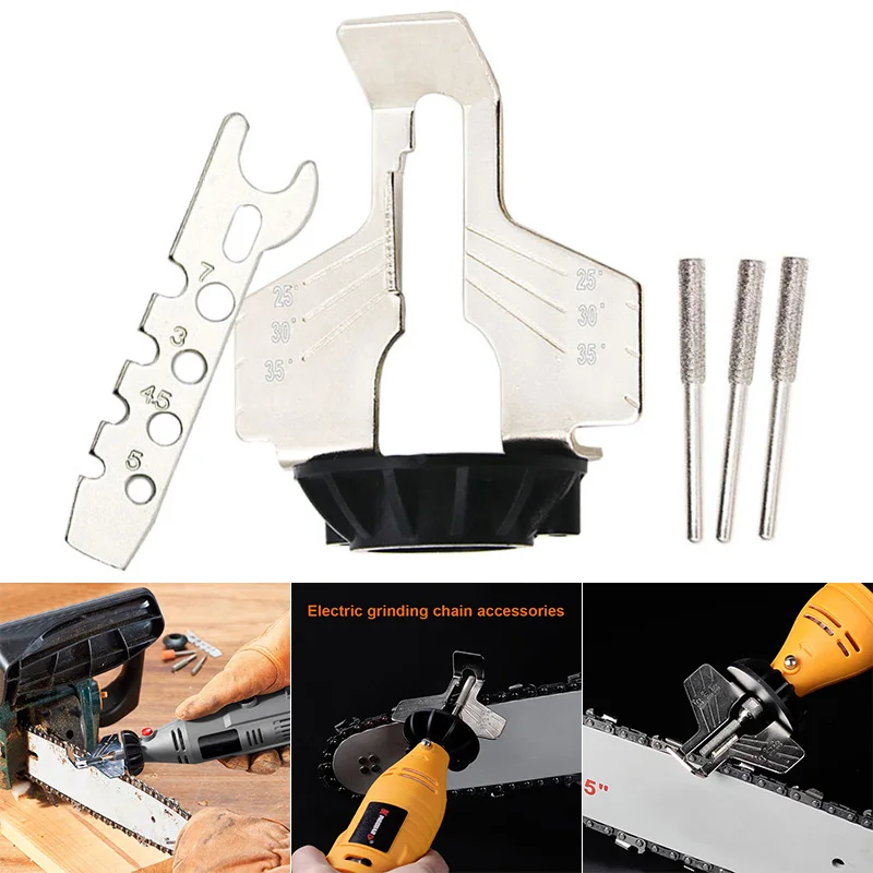 Chainsaw Sharpening Kit Electric Grinder Sharpening Polishing Attachment Set Saw Chains Tool ALI88
Chainsaw Sharpening Kit Electric Grinder Sharpening Polishing Attachment Set Saw Chains Tool ALI88