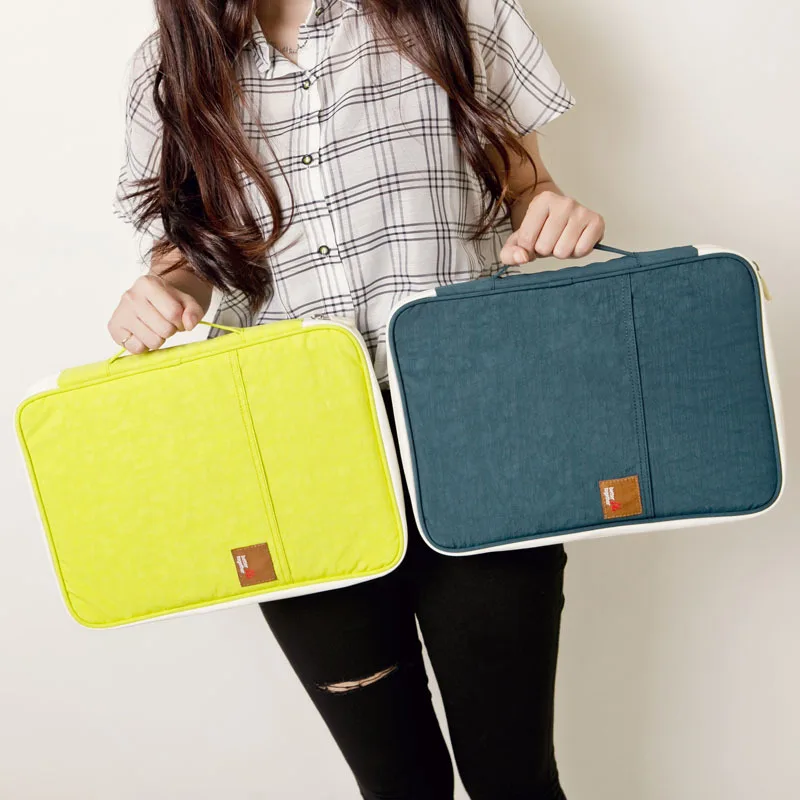Multi-function Stationery Storage Bag Fashion Ipad Clutch Bag Large Capacity File Handbag 
Multi-function Stationery Storage Bag Fashion Ipad Clutch Bag Large Capacity File Handbag