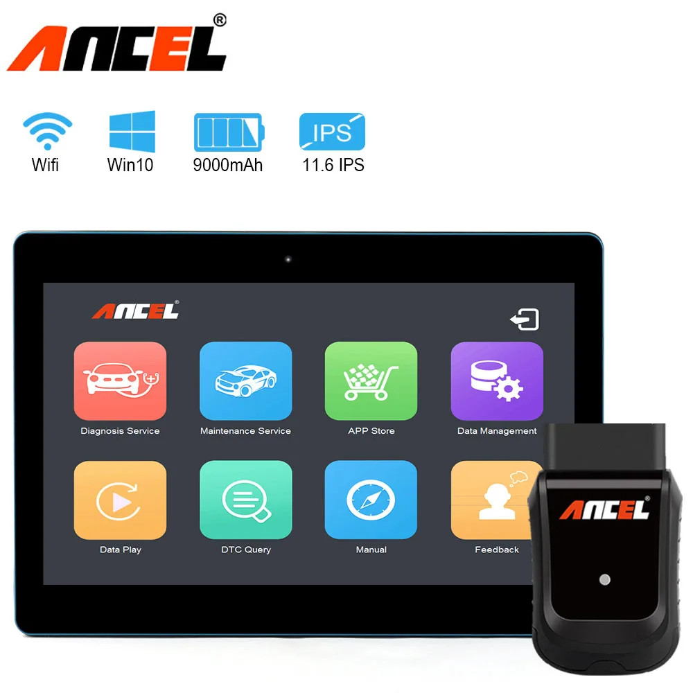 Ancel X5 Pro OBD2 Wifi Car Diagnostic Tool OBD2 Scanner Automotive Professional Tablet Scan Tool with Keyboard in Arabic Polish
Ancel X5 Pro OBD2 Wifi Car Diagnostic Tool OBD2 Scanner Automotive Professional Tablet Scan Tool with Keyboard in Arabic Polish