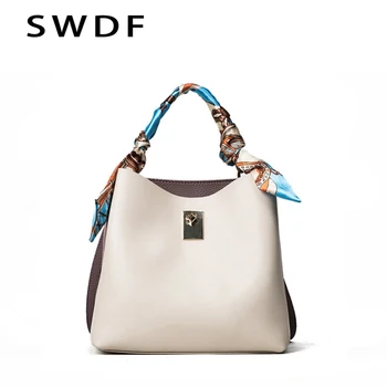 SWDF Luxury Handbags Scarf Decoration Designer Brand Shoulder Bags Ladies SAC A Main Lady Bolsa Bucket Women Bags Trend Handbag
SWDF Luxury Handbags Scarf Decoration Designer Brand Shoulder Bags Ladies SAC A Main Lady Bolsa Bucket Women Bags Trend Handbag