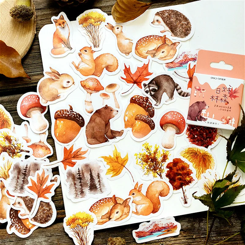 LOLEDE New 45pcs/set Autumn Day Stationery Stickers Decorative Stickers Adhesive Stickers DIY Decoration Diary Children Gift
LOLEDE New 45pcs/set Autumn Day Stationery Stickers Decorative Stickers Adhesive Stickers DIY Decoration Diary Children Gift