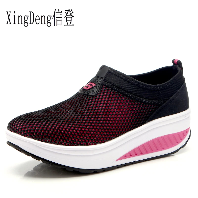 XingDeng Ladies Air Mesh Breathable Fashion Height Increasing Wedges Loafers Shoes Sping Women Flat Casual Swing Shoes
XingDeng Ladies Air Mesh Breathable Fashion Height Increasing Wedges Loafers Shoes Sping Women Flat Casual Swing Shoes