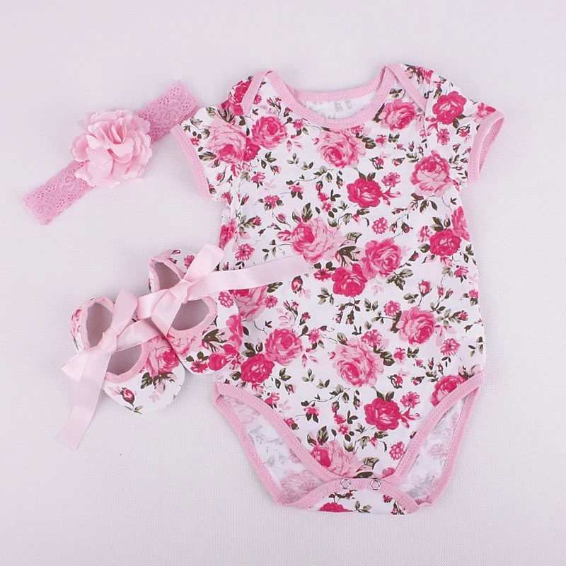 Helen115 Pretty Newborn Baby Girl Leopard or Floral Printed Bodysuit+Shoes+Hairband 3Pcs Set 0-12M
Helen115 Pretty Newborn Baby Girl Leopard or Floral Printed Bodysuit+Shoes+Hairband 3Pcs Set 0-12M