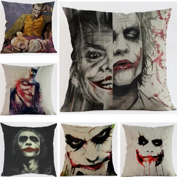 Cushion Cover Linen Batman Joker Printed Pillows Cover Car Sofa Decorative Pillowcase Home Decorativos Throw Pillow Case 45x45cm
Cushion Cover Linen Batman Joker Printed Pillows Cover Car Sofa Decorative Pillowcase Home Decorativos Throw Pillow Case 45x45cm