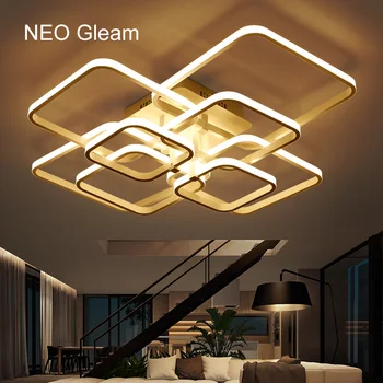 NEO Gleam Aluminum Modern Led ceiling lights for living room bedroom AC85-265V White/Black Ceiling Lamp Fixtures
NEO Gleam Aluminum Modern Led ceiling lights for living room bedroom AC85-265V White/Black Ceiling Lamp Fixtures