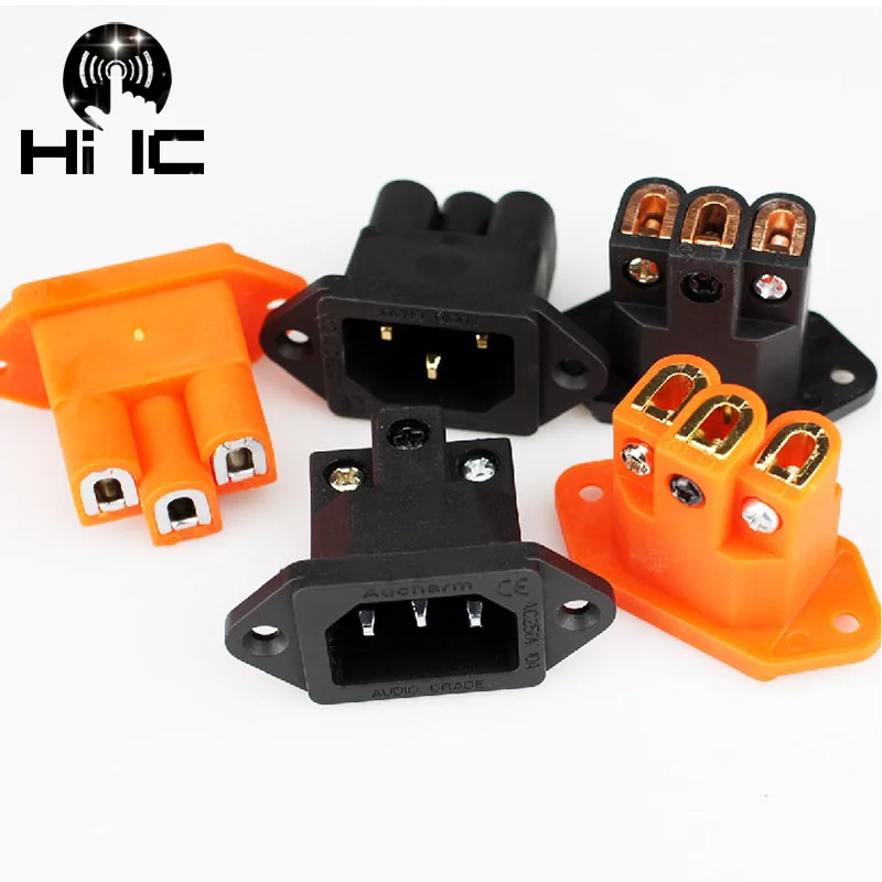 4N Copper Gold Plated Rhodium Plated Power Socket AC Socket 3 Terminal Power Socket REC Power Socket For HiFi Amplifier
4N Copper Gold Plated Rhodium Plated Power Socket AC Socket 3 Terminal Power Socket REC Power Socket For HiFi Amplifier