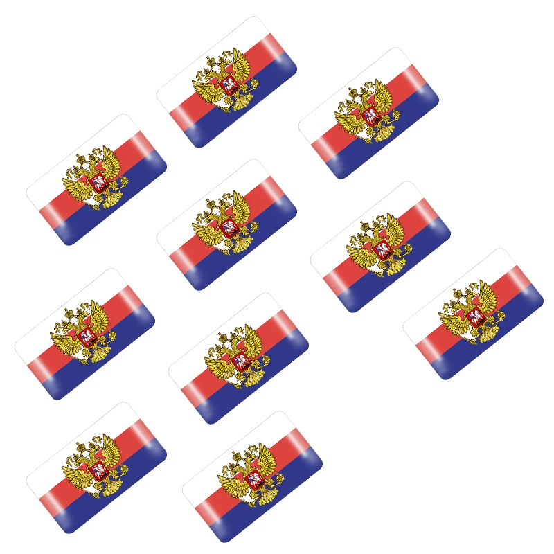 10Pcs/lot Car styling 3D Coat of Arms of Russia Eagle Emblem Car Body Stickers Automobiles Interior Decorating Auto Accessories
10Pcs/lot Car styling 3D Coat of Arms of Russia Eagle Emblem Car Body Stickers Automobiles Interior Decorating Auto Accessories