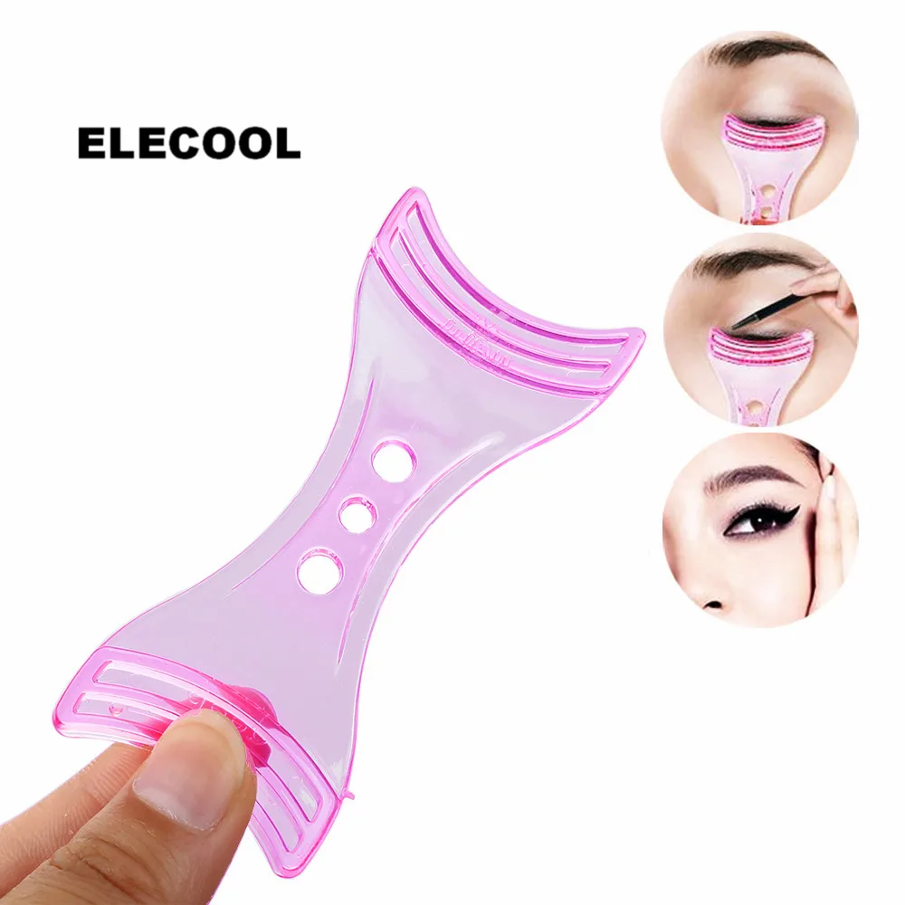 ELECOOL Plastic Eyeliner Assistant Aid Guide Template Shaper Assistant Aid Makeup Tool Special for Makeup beginner
ELECOOL Plastic Eyeliner Assistant Aid Guide Template Shaper Assistant Aid Makeup Tool Special for Makeup beginner