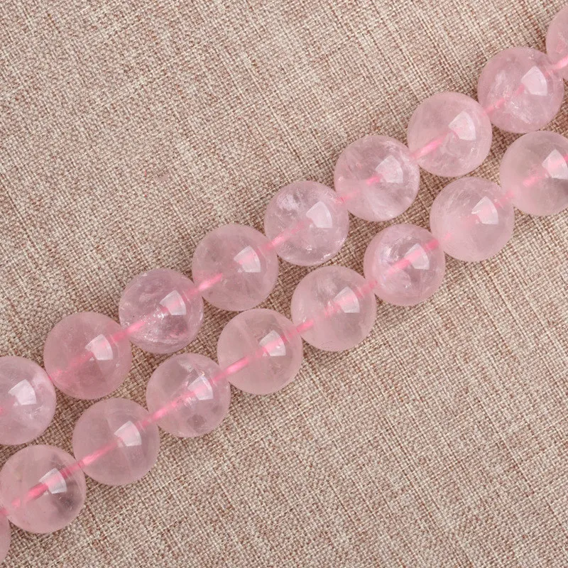 Natural Pink Rose Crystal Quartz Round Loose Gem Stone Beads Jewelry Nacklace Beads Size 4mm-12mm
Natural Pink Rose Crystal Quartz Round Loose Gem Stone Beads Jewelry Nacklace Beads Size 4mm-12mm