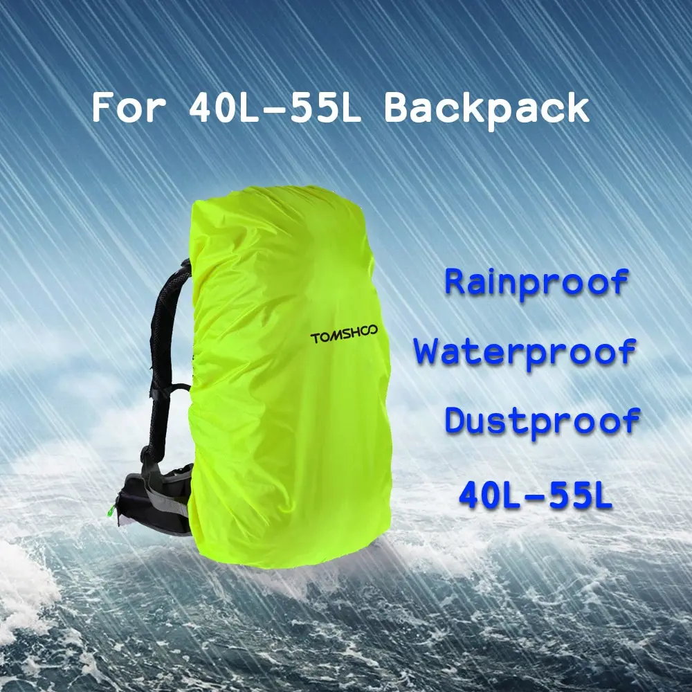 TOMSHOO Outdoor Camping Waterproof Backpack Rain Cover 40L-50L Cycling Bag Cover for Hiking Travel Climbing Bag Dust Cover
TOMSHOO Outdoor Camping Waterproof Backpack Rain Cover 40L-50L Cycling Bag Cover for Hiking Travel Climbing Bag Dust Cover