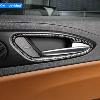 4pcs Front and back door carbon fiber inner hand frame car stickers car styling For Alfa Romeo Giulia 2017 2018 Auto parts
4pcs Front and back door carbon fiber inner hand frame car stickers car styling For Alfa Romeo Giulia 2017 2018 Auto parts