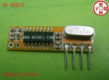 Hot! 10PCS /LOT RF ( radio frequency) high quality super heterodyne receiver DC3.3~5.5V 6mA 315-433.92MHZ
Hot! 10PCS /LOT RF ( radio frequency) high quality super heterodyne receiver DC3.3~5.5V 6mA 315-433.92MHZ