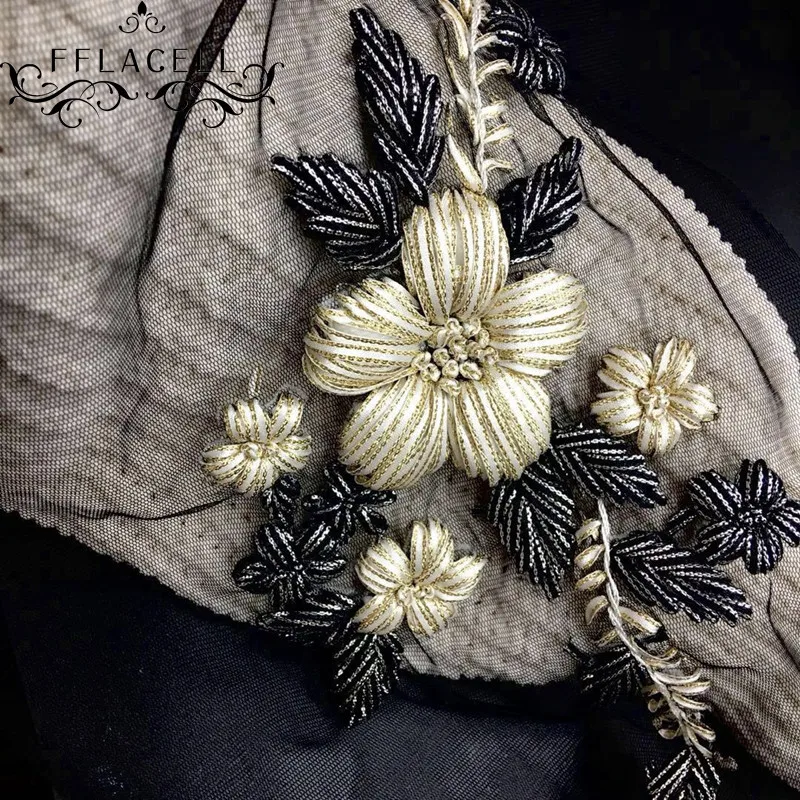 FFLACELL 1pc Lace Embroidery Flower Patch Dress Costume DIY Decorative Flower Flower Stickers
FFLACELL 1pc Lace Embroidery Flower Patch Dress Costume DIY Decorative Flower Flower Stickers