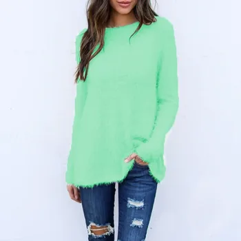 Sweater Women Green Black Pink Yellow 10 Color S-3XL Plus Size Loose Long Sleeve Sweater Autumn Winter Bottoming Clothing LD1109
Sweater Women Green Black Pink Yellow 10 Color S-3XL Plus Size Loose Long Sleeve Sweater Autumn Winter Bottoming Clothing LD1109