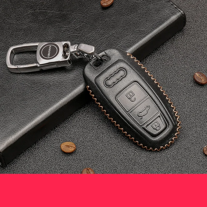 Car Key Protection Cover Protect Shell Car Styling leather Case Covers for Audi A6 C8 A7 A8 2018 2019
Car Key Protection Cover Protect Shell Car Styling leather Case Covers for Audi A6 C8 A7 A8 2018 2019