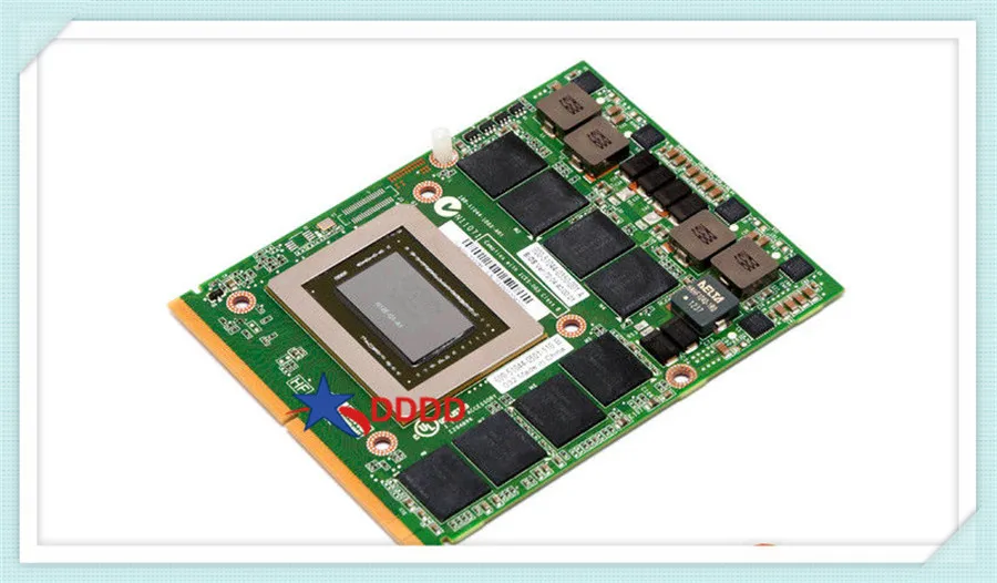 Оригинал для HP QUADRO 3000M GPU 2 Гб 240 ядер MXM видеокарта 677909-001 100% работает идеально |