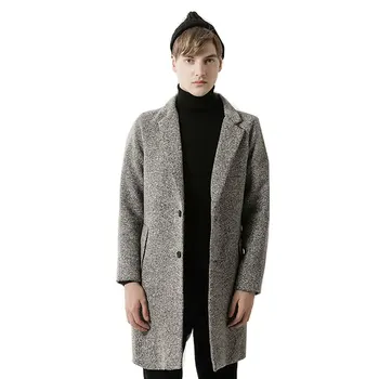 2018 New Arrival Autumn Gray Handsome Jacket Trench Coat Men Brand Clothing Fashion Mens Long Coat Quality Male Overcoat M-2XL
2018 New Arrival Autumn Gray Handsome Jacket Trench Coat Men Brand Clothing Fashion Mens Long Coat Quality Male Overcoat M-2XL